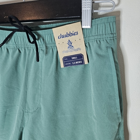 Chubbies Athlounger Shorts Citrus Strikes Green Men's S - Picture 3 of 6